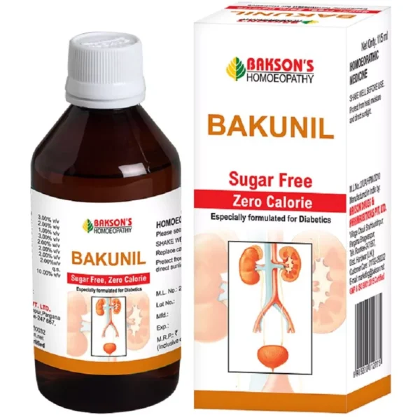 Bakson Bakunil Syrup (Sugar Free)