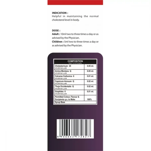 REPL Cholesto-Health Syrup - Image 2