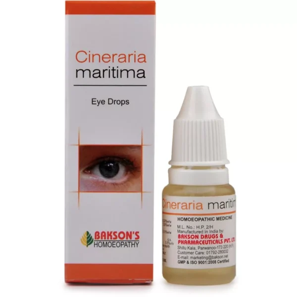 Bakson Cineraria Maritima Eye Drops (10ml)