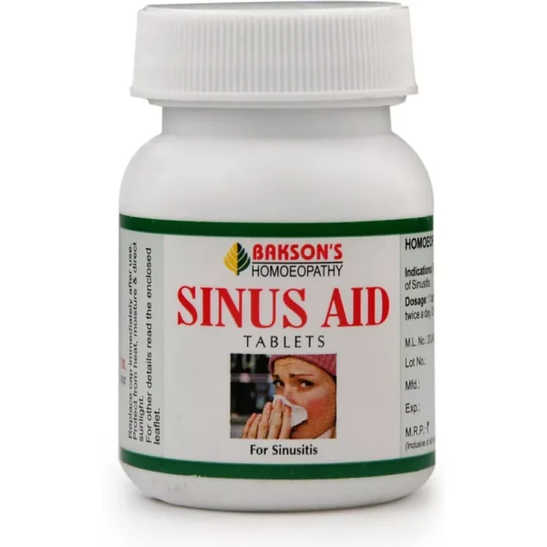 Bakson Sinus Aid Tabs (41 Gram) (75tab)