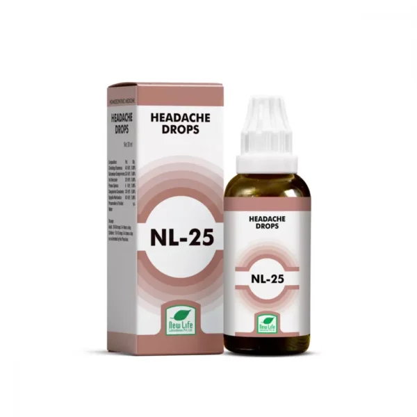 New Life NL-25 Headache Drop (30ml)