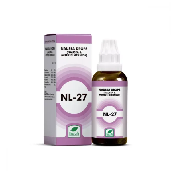 New Life NL-27 Nausea & Motion Sickness Drops (30ml)
