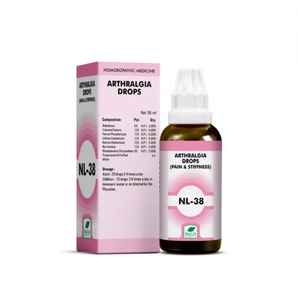 New Life NL-38 Arthalgia Drops (30ml) - Image 2