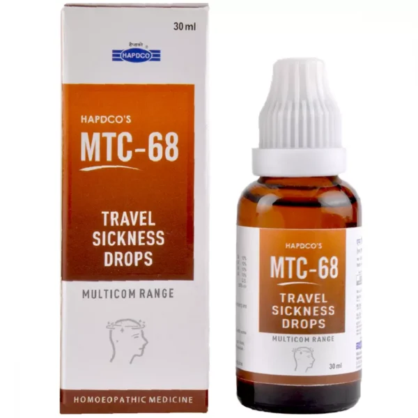 Hapdco MTC-68 (Travel Sickness Drops) (30ml)